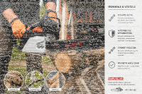 Boxer Ersatz Schwert  2 Ketten 38cm 0,325" 1,5mm