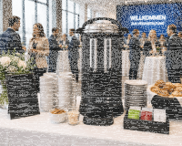 Elektrischer Teekocher Samowar Schwarz 20L