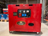 WalterStahl PR8500D Diesel Stromerzeuger Generator Notstromaggregat 6 kW mit E-Start