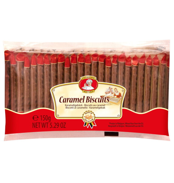 Caramel Biscuits 150g (25x6g)