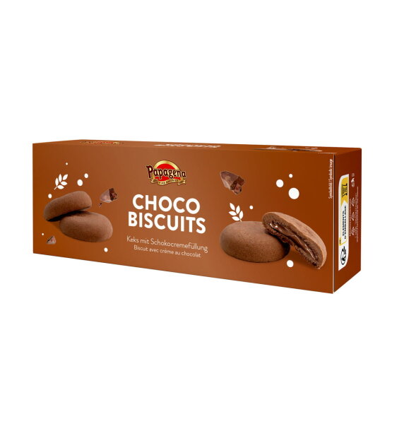 Biscuits mit Schokocremefüllung 150g