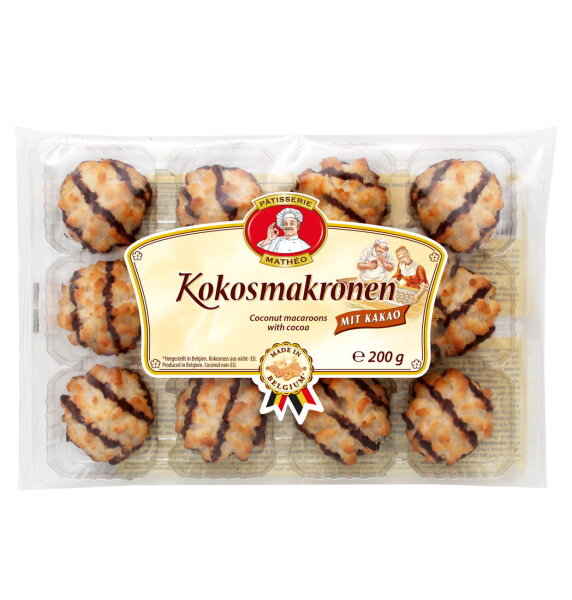 Kokosmakronen Kakao 200g