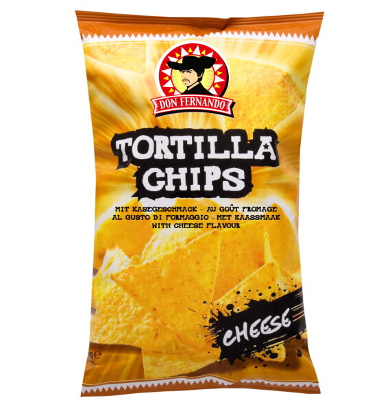 Tortilla Chips mit Käsegeschmack 200g
