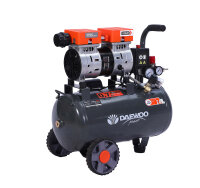 DAEWOO Ölfreier lautloser Kompressor 24L 8 Bar...
