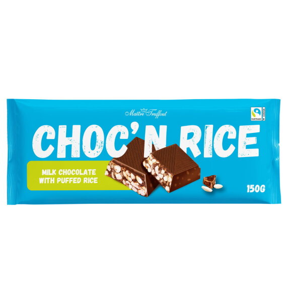 Chocn Rice Vollmilchschokolade Puffreis 150g