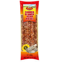 Karamellisierter Sonnenblumenkern-Riegel 60g
