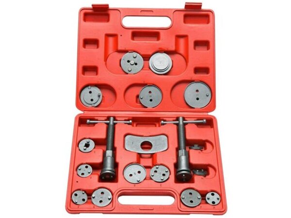 UltraToolz 18 tlg. Bremskolbenrücksteller Auto Universal Bremskolben Rückstellwerkzeug Set KFZ Werkzeug
