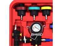 28 tlg. Kühlsystem Diagnose Druckprüf- und Füll Set