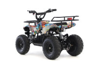 UltraMotors 1000W - 48V Kinder E-Quad 6-25 km/h Grafiti