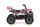UltraMotors 1000W - 48V Kinder E-Quad 6-25 km/h Grafiti-pink