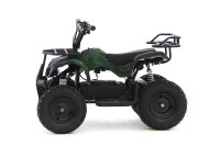 UltraMotors 1000W - 48V Kinder E-Quad 6-25 km/h Military-green