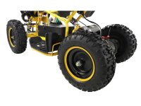 UltraMotors 800W Kinder E-Quad 6-25 km/h Gelb