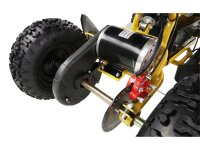 UltraMotors 800W Kinder E-Quad 6-25 km/h Gelb