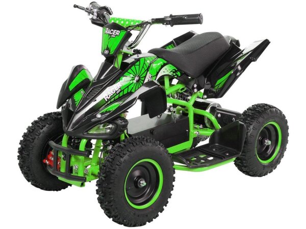 UltraMotors 800W Kinder E-Quad 6-25 km/h Grün
