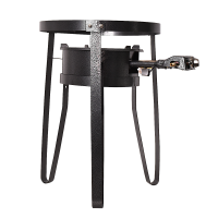 KOCHMANN® K09 Tenniskocher 9.5kW mit Piezozündung und Gestell Set