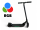 E Scooter Elektroroller Kinderroller 7" + LED Kinderscooter 200W