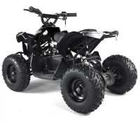 UltraMotors E- Kinderquad Mini ATV Pocketbike Pocketquad 1000W 48V - 8-28km/h - Schwarz