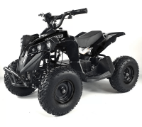 UltraMotors E- Kinderquad Mini ATV Pocketbike Pocketquad 1000W 48V - 8-28km/h - Schwarz