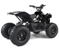 UltraMotors E- Kinderquad Mini ATV Pocketbike Pocketquad 1000W 48V - 8-28km/h - Schwarz