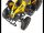 UltraMotors E- Kinderquad Mini ATV Pocketbike Pocketquad 1000W 48V - 8-28km/h - Gelb