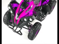 UltraMotors E- Kinderquad Mini ATV Pocketbike Pocketquad 1000W 48V - 8-28km/h - Pink