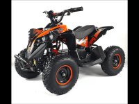 UltraMotors E- Kinderquad Mini ATV Pocketbike Pocketquad 1000W 48V - 8-28km/h - Orange