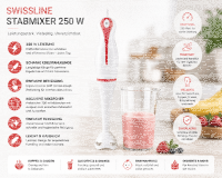 SWISSLINE Kunststoff Stabmixer - 250W