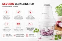 SEVERIN Zerkleiner Mixer - 260W