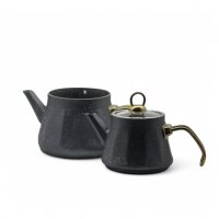 KOCHMANN® Induktion Biogranit Teekannen Set Teekocher mittelgroß (Grau)