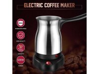 Elektrische Edelstahl Cezve Türkischer Kaffeekocher Mokkamaschine
